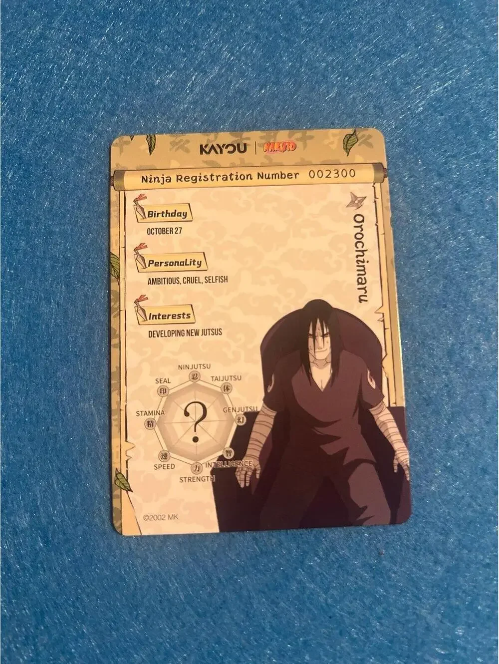 Naruto Kayou Series 3 English Orochimaru NRSA03-SR-007L2